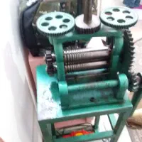 دستگاه نورد دستی طلاسازی ونقره توپی بزرگ سالم