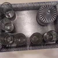 سرویس چای خوری وسینی سیلور|ظروف سرو و پذیرایی|شیراز, شهرک گلدشت حافظ|دیوار