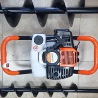 دستگاه چاله کن موتوری کوبوتا اصلی با مته فولادی|ماشینآلات صنعتی|تهران, شهرک ولیعصر جنوبی|دیوار