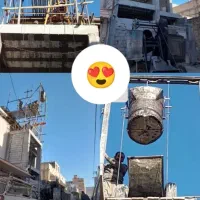 بتون ریزی با خلاطه