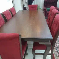 میز ناهار خوری ۸ نفره|میز و صندلی غذاخوری|شاهینشهر, شهرک گلدیس|دیوار