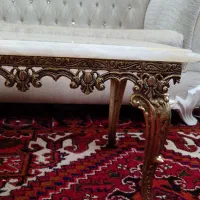 میز برنز جلو مبلی