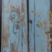 درب حیاط ماشین رو