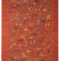 فرش مرینوس/فرش ابریشم گونه/دیاموند