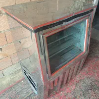 یخچال جیگرکی استیل /در حد نو/پشت وانتی/سالم