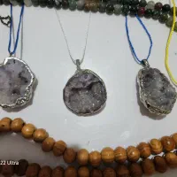 کردنبند و تسبیح و دستبند و زنجیر سنگ اصل|جواهرات|رشت, دیلمان|دیوار