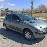 پژو 206 تیپ 2 بی رنگ