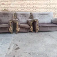 فروش ۴ عدد مبل|مبلمان خانگی و میز عسلی|شهرضا, |دیوار