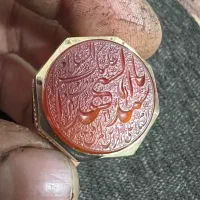 انگشتر نقره حکاکی