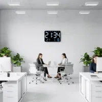 ساعت دیجیتال دیواری،رومیزی هوشمند غولپیکر کنترلی|ساعت دیواری و تزئینی|تهران, وصفنارد|دیوار