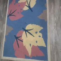 قالیچه طرح برگ