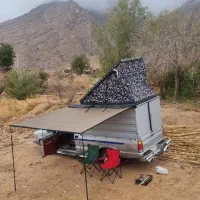 چادر مسافرتی سقفی با سایه بانبغل