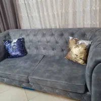 مبل چستر جدید و نو و بوفه و میز