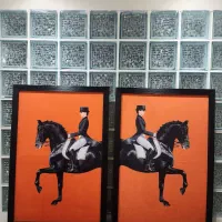 تابلو و کوسن و رانر و رومیزی هرمس