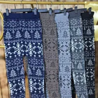 شلوار بافت ضخیم طرح دار