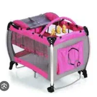 تخت پارک کودک صورتی