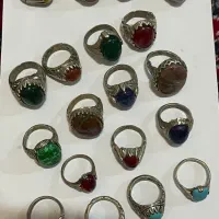 انوع انگشتر های سنگ معدنی طبیعی|بدلیجات|رشت, گلسار|دیوار