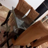 میزغذاخوری طرح چوب|میز و صندلی غذاخوری|ارومیه, |دیوار