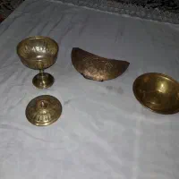 قندان وکاشکول وکاسه چهل کلیدعتیقه|کلکسیون اشیاء عتیقه|کرمانشاه, |دیوار