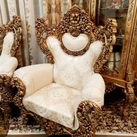 مبلمان سلطنتی۹نفره+ست میزعسلیها *مناسب جهیزیه|مبلمان خانگی و میز عسلی|ملایر, |دیوار