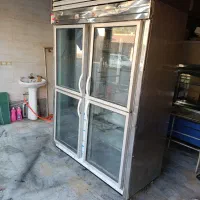 یخچال تمام استیل موتور آلمان در ماهدشت|یخچال و فریزر|کرج, شهرک نهال و بذر|دیوار