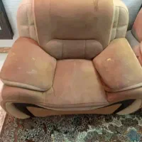 ۲ عدد مبل تک نفره|مبلمان خانگی و میز عسلی|اهواز, معین زاده|دیوار