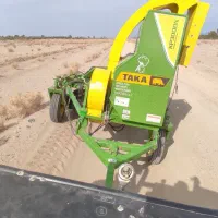 فروش کمباین پنبه پشت تراکتوری.