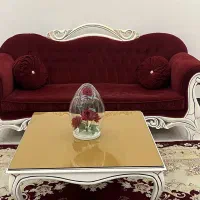 مبل ۷ نفره همراه با عسلی|مبلمان خانگی و میز عسلی|رباط‌کریم, رباط‌کریم|دیوار
