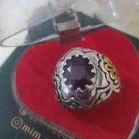 انگشتر نقره/فیروزه ، یاقوت ، توپاز|جواهرات|قم, چهل درخت|دیوار