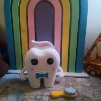 ماکت دندان و مسواک