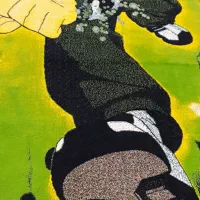 فرش بسیارتمیز وعالی فقط یه بارشسته شده