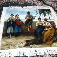 تابلوفرش دستبافت|تابلو فرش|اصفهان, نقش جهان|دیوار