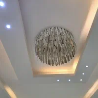 لوستر صفحه ای ۲ عدد|لوستر و چراغ آویز|کرمانشاه, |دیوار