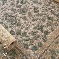 زیر قیمت همه جا ابراهیم پور سبز ۱۲۰۰شانه|فرش|مشهد, چهارباغ|دیوار