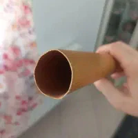 چوب پرده طلایی گرد