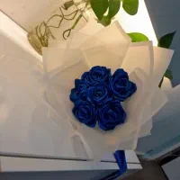 دسته گل روبانی،گل روبانی.گل جاودان.گل مصنوعی|گل مصنوعی|اهواز, پادادشهر|دیوار