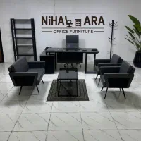 مبل اداری مدرن با قیمت رقابتی میز صندلی لوکس فلزی
