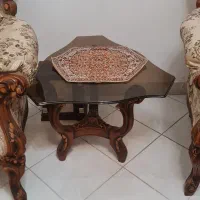 مبل استیل ۹ نفره و میز ناهار خوری ست ۸ نفره|مبلمان خانگی و میز عسلی|تهران, نارمک جنوبی|دیوار