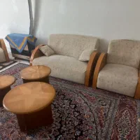 مبل راحتی و میز ناهار خوری ۶ نفره|مبلمان خانگی و میز عسلی|کرج, کلاک پایین|دیوار