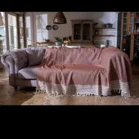 شال مبل کتان نخ ترک