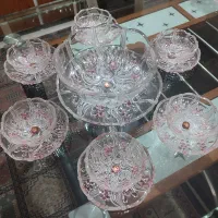 سرویس کامل کریستال والتر گلس آلمان طرح شکوفه