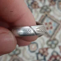 انگشتر کهنه فیروزه عجمی نیشابور کلکسیونی رکاب نقره|بدلیجات|مشهد, هدایت|دیوار