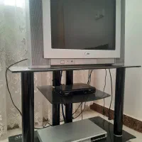 تلویزیونLg فلترون ۲۱ اینچ.دیجیتال.DVDپلیر.میز