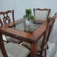 میز نهارخوری 4نفره|میز و صندلی غذاخوری|بهارستان, |دیوار