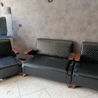 مبل پنج نفره چرم سالم ونو