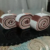 شمع طبیعی موم عسلی در رنگها و طرح های دلخواه|صنایع دستی و سایر لوازم تزئینی|شیراز, شهرک گلستان|دیوار
