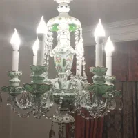 لوستر چک انتیک ست کامل|لوستر و چراغ آویز|تهران, جماران (نیاوران)|دیوار