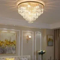 لوستر سقفی کریستالی|لوستر و چراغ آویز|همدان, |دیوار