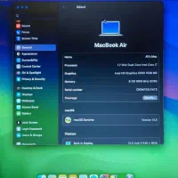 مک بوک ایر a1466 core i7 صفحه 13.3|رایانه همراه|رشت, گلباغ نماز|دیوار
