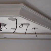 انواع گچکاری و لکه گیری|خدمات پیشه و مهارت|نورآباد, |دیوار